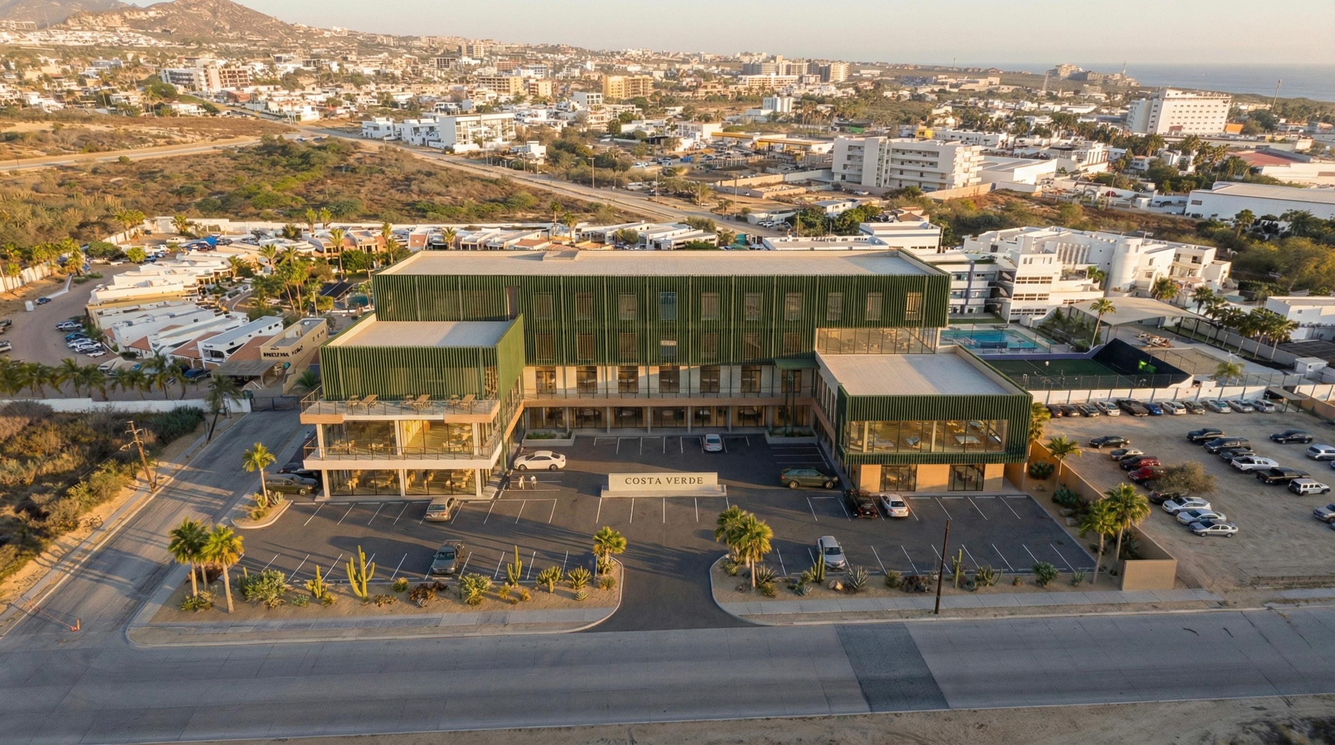 Pre-construction visualization Los Cabos — Costa Verde luxury development rendering