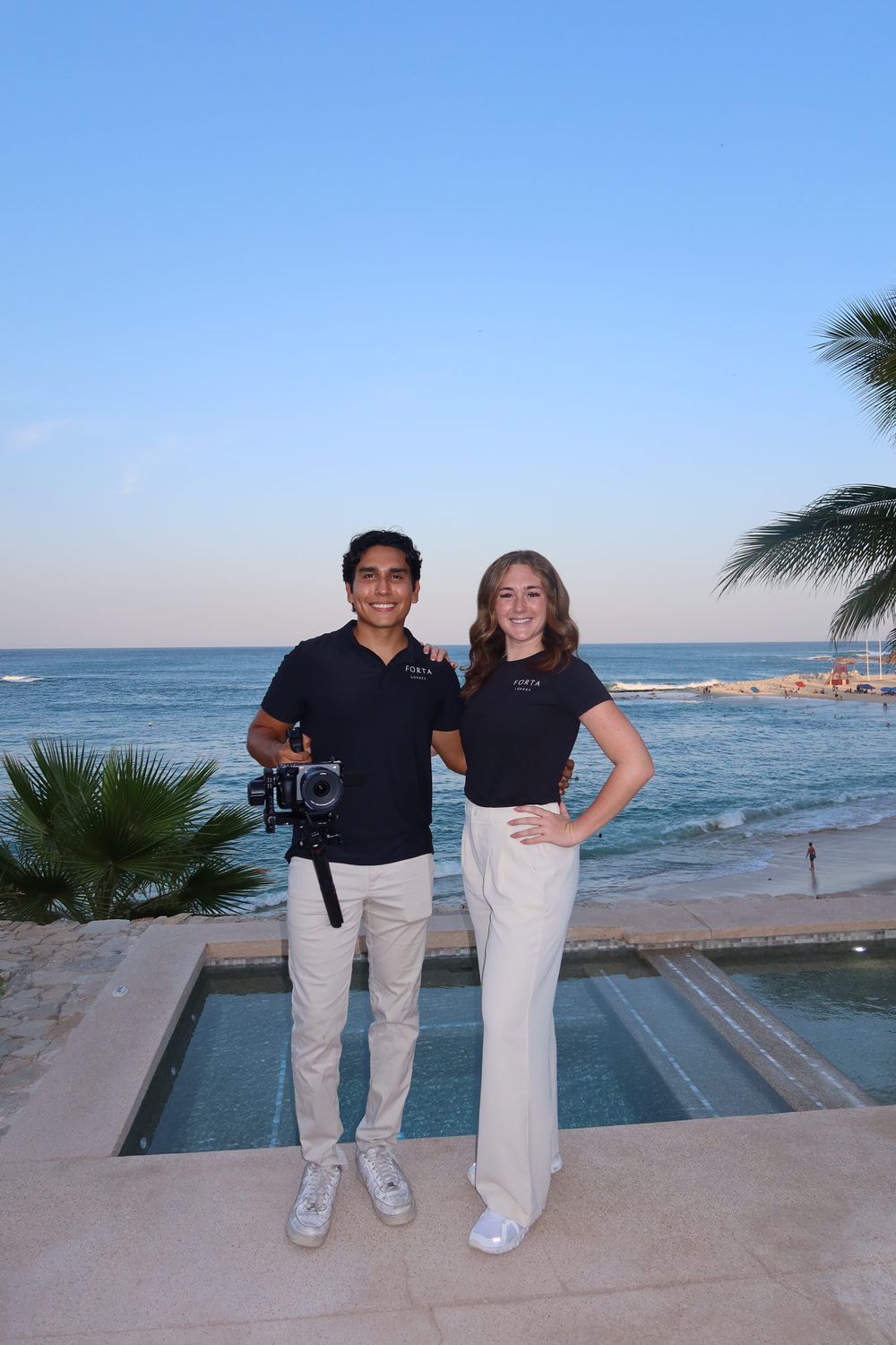 David Flores and Bella Wanderer of Forta Luxury